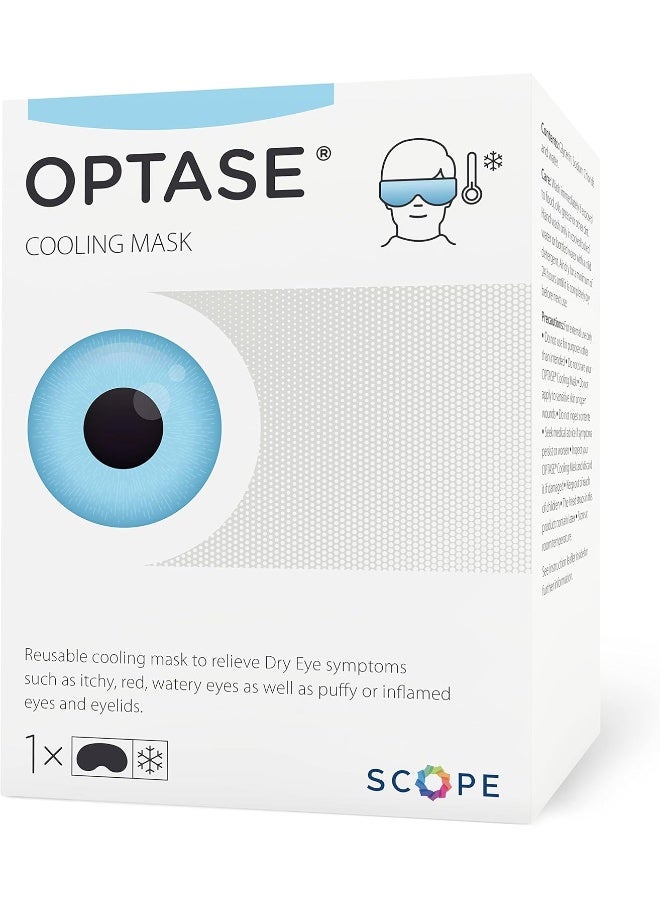 Optase Cooling Gel Eye Mask For Seasonal Inflammation Relief With Hydrocool Technology - Image 1